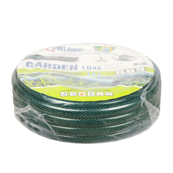Шланг поливочный 25 м Belamos Garden Luxe, пластик, 3/4", армированный, зеленый Шланг поливочный 25 м Belamos Garden Luxe, пластик, 3/4", армированный, зеленый