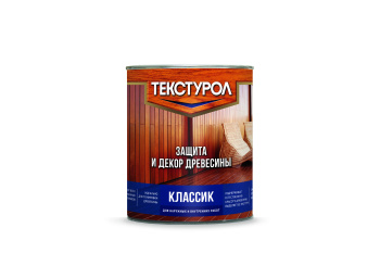 Средство для защиты древесины Бесцветный Текстурол КЛАССИК 1,0 л *1/6/504 Средство для защиты древесины Бесцветный Текстурол КЛАССИК 1,0 л *1/6/504
