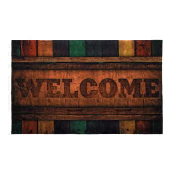 Коврик 50*80 см влаговпитывающий "Samba" "Welcome "VORTEX" (арт.24154) *1/10