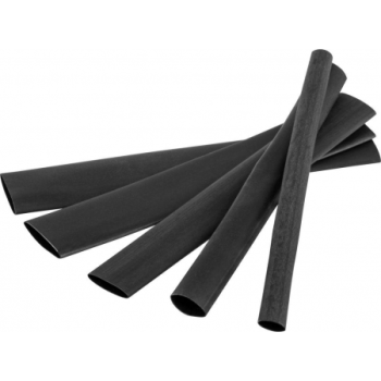 Трубка термоусаживаемая набор 2/1 3/1.5 4/2 5/2.5 6/3 (черный 100мм) Navigator 71919 *1/40/240