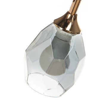 Люстра N4202/5 COFFEE+FGD 5*40W E27 (d-670; h-310) VERNER LIGHTING *1