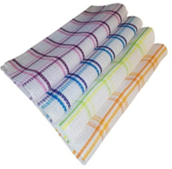 Полотенце вафельное 30*30см Пальмира 020 оранжевый Belezza *10