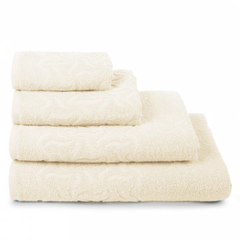 Полотенце махровое 50*90см Радуга цв.11-0107 молочный ПД-2601-04352 *5/60