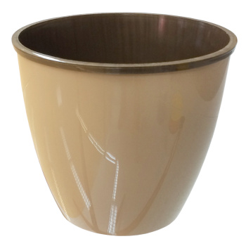 Кашпо пластм. "Les Couleurs" 6.5л, d верха 225мм h220мм со встав. Св.Кор/бр.120-5(Tek.A.Tek)*1/16