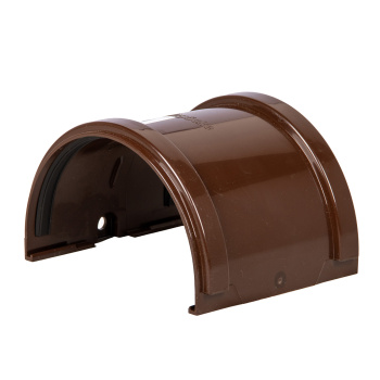 Соединитель желоба 120 мм Docke Standard, светло-коричневый