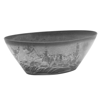 Кашпо пластм. "Микрит" 3.4л овал. 355х170 h130мм Серый слайн М3109 ("М-П.")*1/10 Кашпо пластм. "Микрит" 3.4л овал. 355х170 h130мм Серый слайн М3109 ("М-П.")*1/10