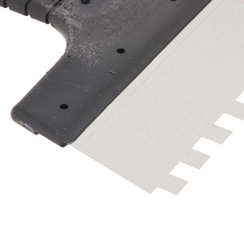 Шпатель малярный зубчат. 200мм зуб 10*10 "Korvus" (арт.1205116) *1/12