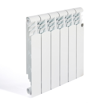 Радиатор алюминиевый 6 секций Royal Thermo Revolution, 500 мм, белый