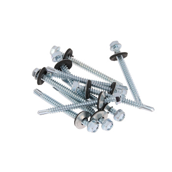 Саморезы кровельные BROZEX 5,5*64 цинк (1500шт) промтара к *1