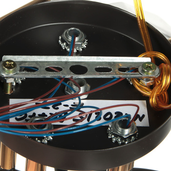 Люстра N4202/5 COFFEE+FGD 5*40W E27 (d-670; h-310) VERNER LIGHTING *1