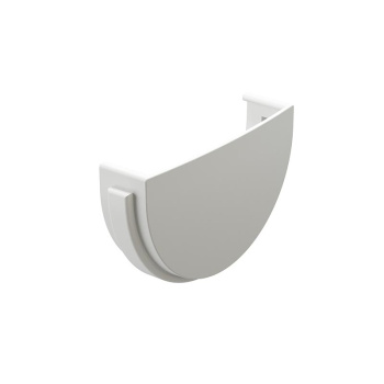 Заглушка желоба 120 мм Docke Standard, белый