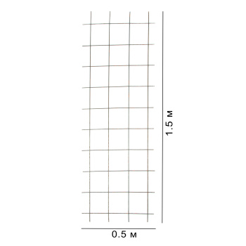 Сетка кладочная 1.5х0.5 м, 100х100 мм, 2.5 мм